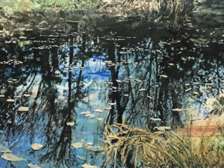 C2022_A01 Paul Smulders Untitled, C2022_A01 80 x 1500 cm, acrylic/oil/alkyd